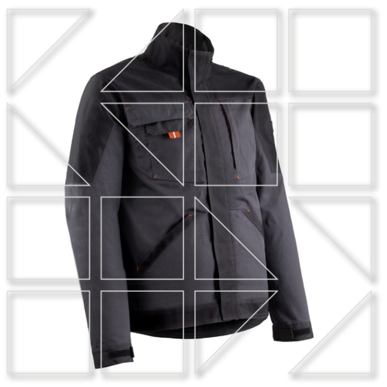 CRISTOBAL Jacket Anthracite/Pumpkin