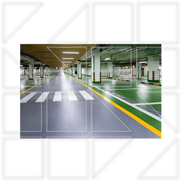 indoor parking marking - Image