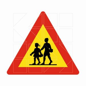 Πινακίδα Αναγγελίας Κινδύνου Κ16 - Image
