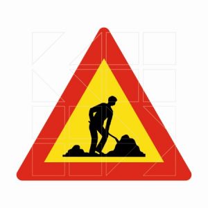 Πινακίδα Αναγγελίας Κινδύνου Κ20 - Image