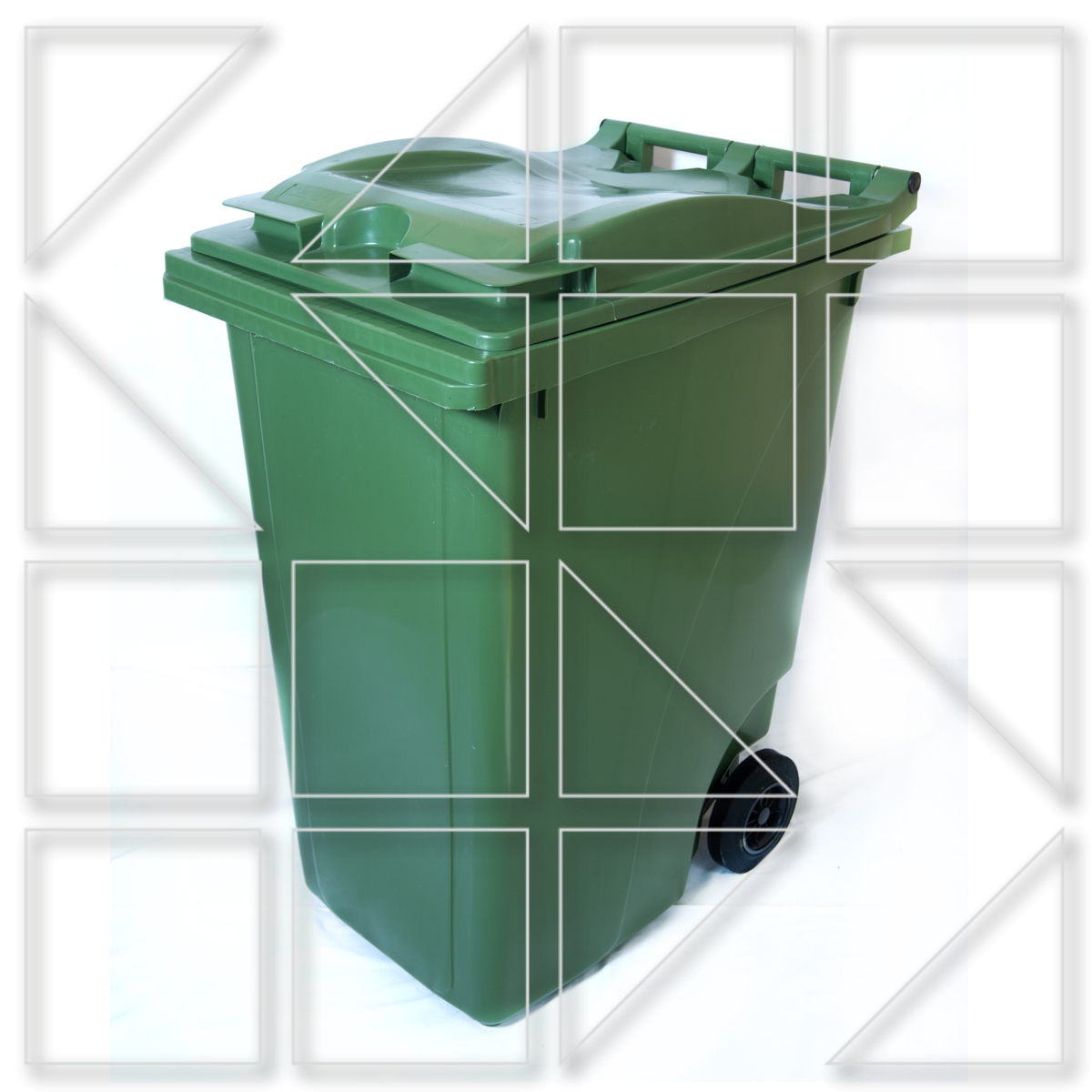 plastikos kados 360lt