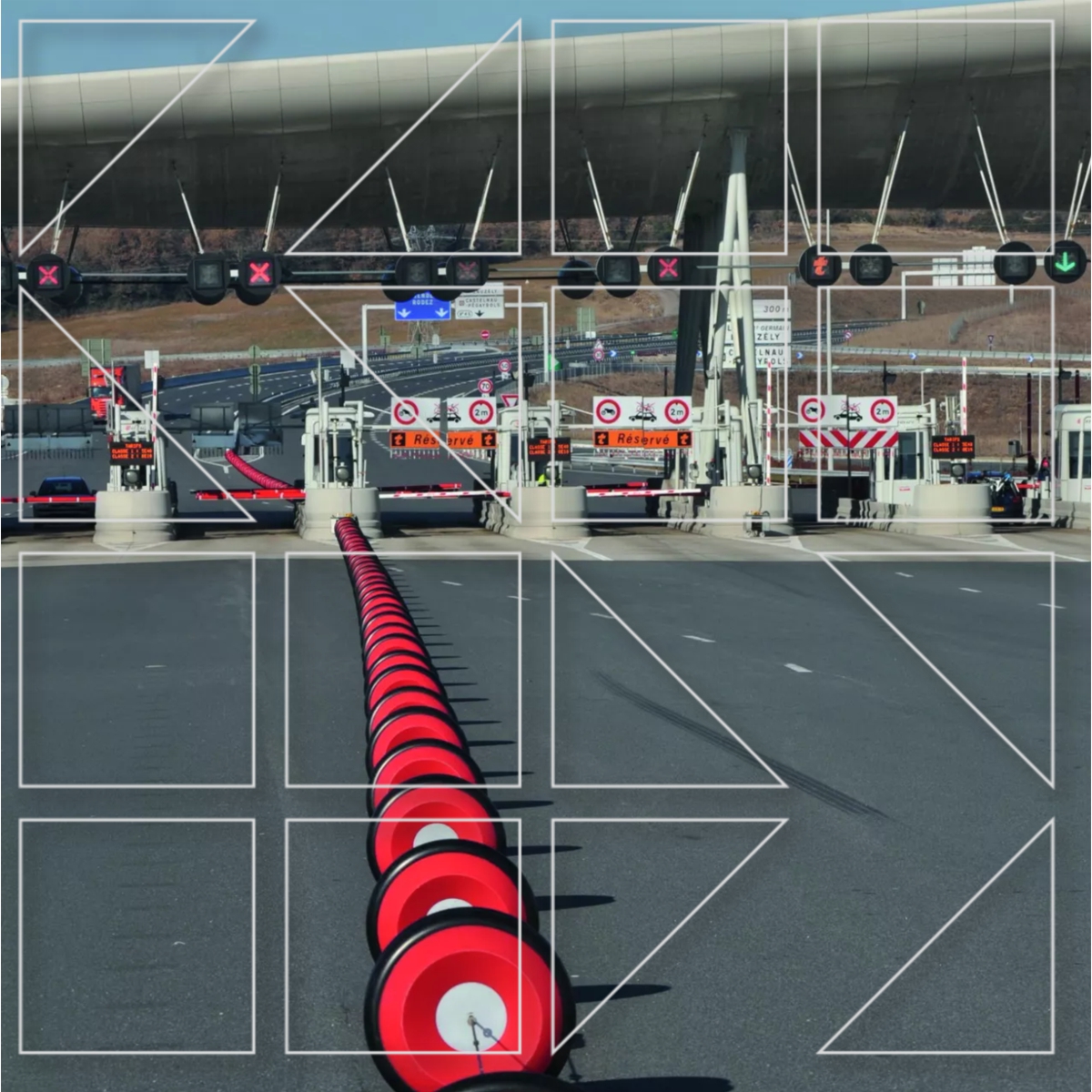 lane separator