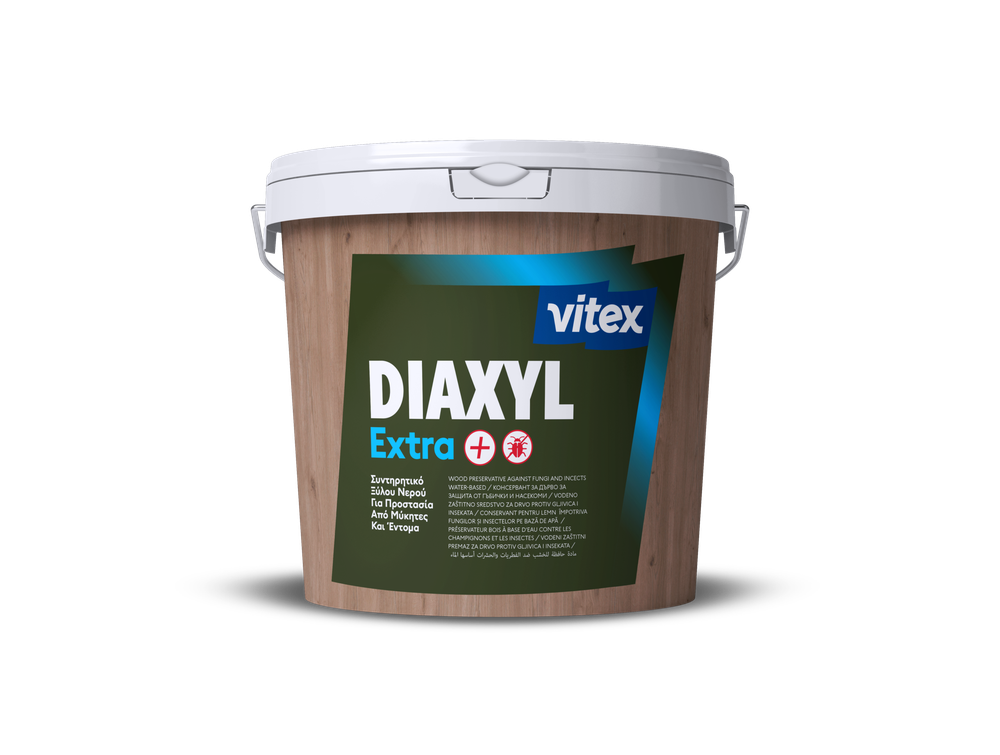 Συσκευασία συντηρητικού ξύλου νερού VITEX Diaxyl Extra+