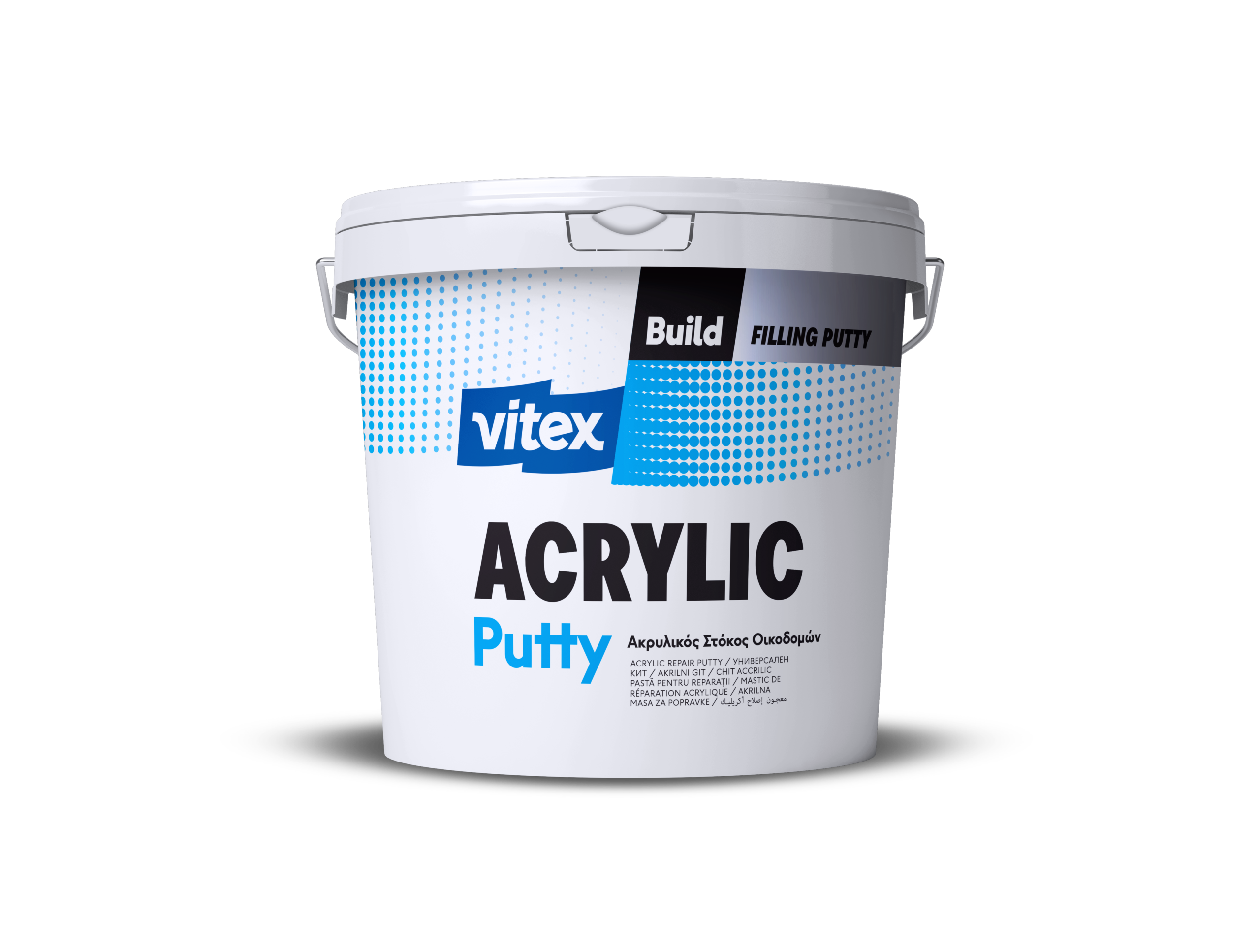 Συσκευασία ακρυλικού στόκου οικοδομών VITEX Acrylic Putty