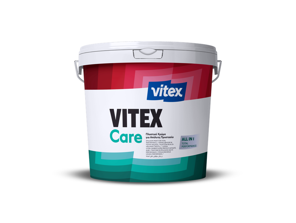 Συσκευασία πλαστικού χρώματος VITEX Care